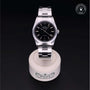 Rolex Certified Pre-owned Air-King M14000-0005 front on black background