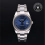 Rolex Certified Pre-owned Datejust M126334-0025 front on black background