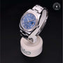 Rolex Certified Pre-owned Datejust M126334-0025 front on black background