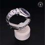 Rolex Certified Pre-owned Datejust M126334-0025 front on black background
