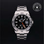 Rolex Certified Pre-owned Explorer M226570-0002 front on black background