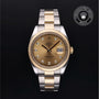 Rolex Certified Pre-owned Datejust M126333-0011 front on black background