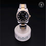 Rolex Certified Pre-owned Datejust M126203-0022 front on black background