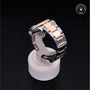 Rolex Certified Pre-owned Datejust M126203-0022 front on black background