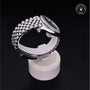 Rolex Certified Pre-owned Datejust M126284RBR-0019 front on black background