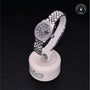 Rolex Certified Pre-owned Lady Datejust M279384RBR-0017 front on black background