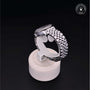 Rolex Certified Pre-owned Lady Datejust M279384RBR-0017 front on black background