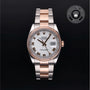 Rolex Certified Pre-owned Datejust M126231-0016 front on black background