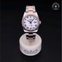 Rolex Certified Pre-owned Datejust M126231-0016 front on black background