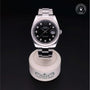 Rolex Certified Pre-owned Datejust M126334-0011 front on black background