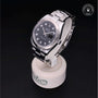 Rolex Certified Pre-owned Datejust M126334-0011 front on black background
