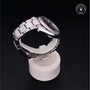Rolex Certified Pre-owned Datejust M126334-0011 front on black background
