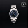 Rolex Certified Pre-owned Oyster Perpetual M77080-0028 front on black background