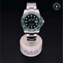 Rolex Certified Pre-owned Submariner M116610LV-0002 front on black background