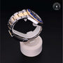Rolex Certified Pre-owned Submariner M126613LB-0002 front on black background