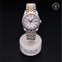 Rolex Certified Pre-owned Datejust M126233-0027 front on black background