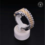 Rolex Certified Pre-owned Datejust M126233-0027 front on black background