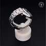 Rolex Certified Pre-owned Datejust M126300-0013 front on black background