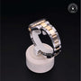 Rolex Certified Pre-owned Lady Datejust M178343-0055 front on black background