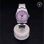 Rolex Certified Pre-owned Oyster Perpetual M126000-0008 front on black background