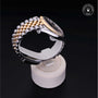 Rolex Certified Pre-owned Datejust M126333-0006 front on black background