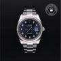 Rolex Certified Pre-owned Datejust M126334-0015 front on black background