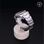 Rolex Certified Pre-owned Datejust M126334-0015 front on black background