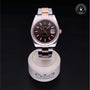 Rolex Certified Pre-owned Datejust M126331-0001 front on black background