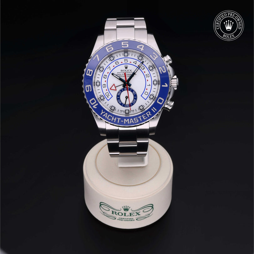 Rolex CPO Yacht-Master M116680 front on white background