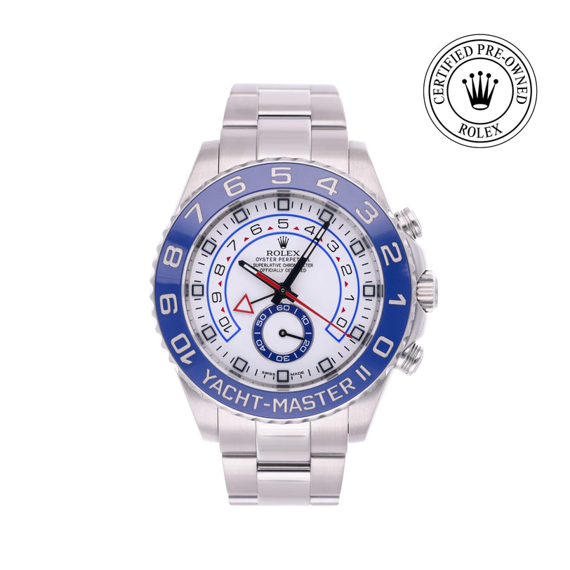 Rolex CPO Yacht-Master M116680 front on white background