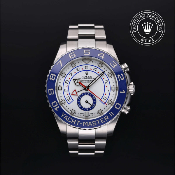 Rolex CPO Yacht-Master M116680 front on white background