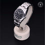 Rolex Certified Pre-owned Explorer M114270-0002 front on black background
