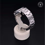 Rolex Certified Pre-owned Explorer M114270-0002 front on black background