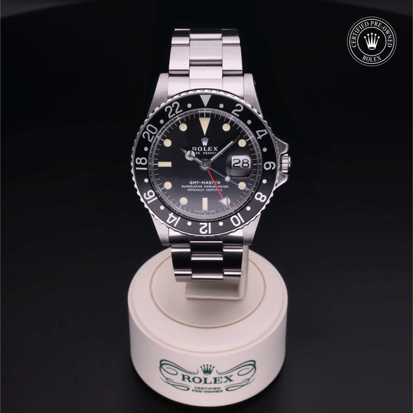 front on black background