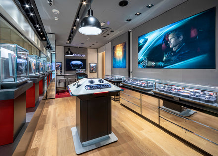 Interior of TAG Heuer Boutique Roosevelt Field
