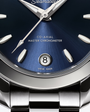 OMEGA Seamaster Aqua Terra 150M 30mm Steel on Steel Blue Dial Watch