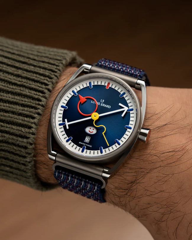 Louis Erard x Alain Silberstein Smile-Day Blue