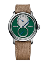 Le Régulateur Louis Erard x KUDOKE Forest Green | Forest Green Dial