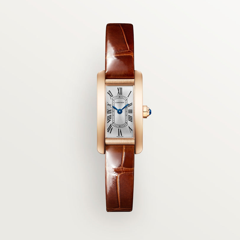 Cartier Tank Américaine Mini Model WGTA0341 front on white background