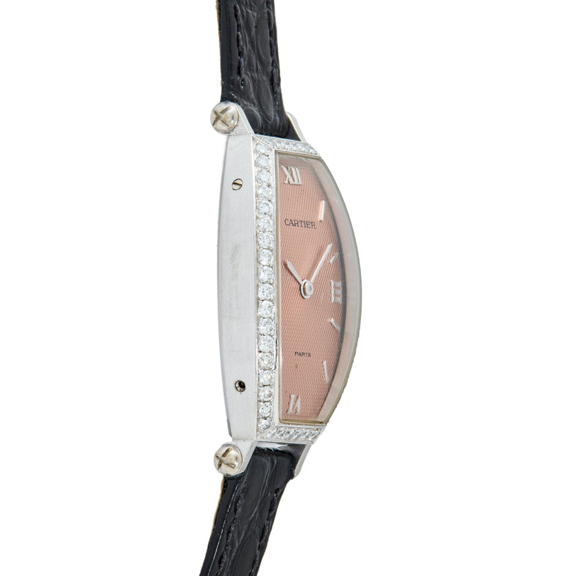 Cartier Tonneau 'Paris' Diamonds