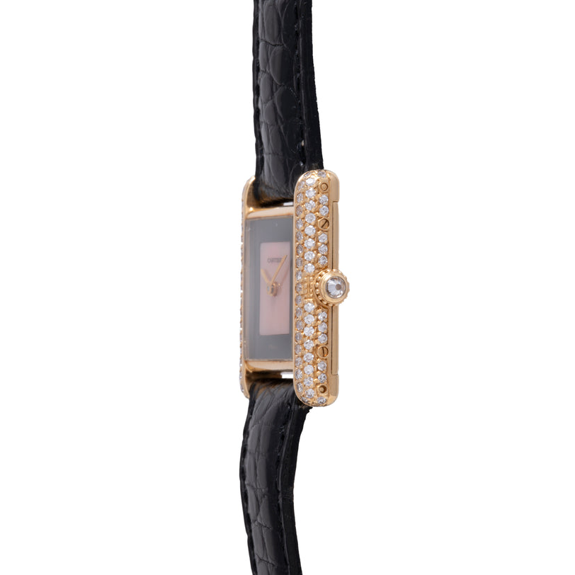 Cartier Tank ‘Onyx and Coral’ - Image 3
