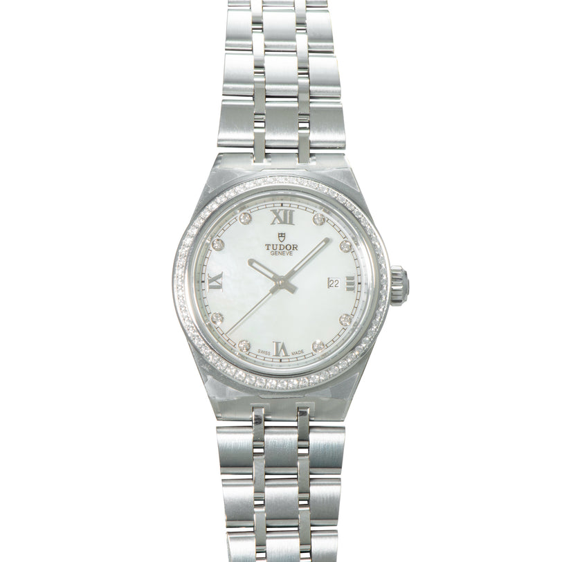 Royal | 34mm, Steel, Silver Dial