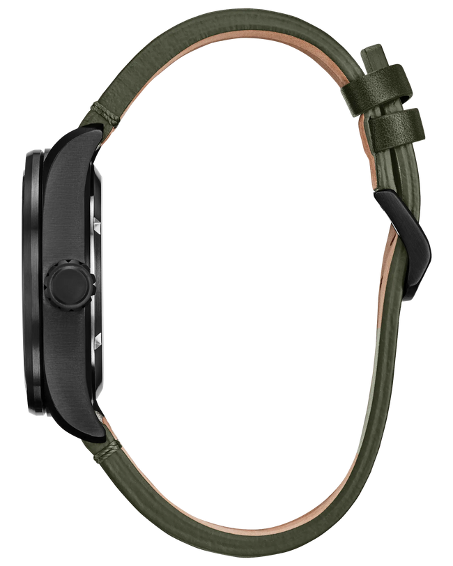 Eco-Drive Avengers Dr. Doom Special Edition | 43mm, Green Leather