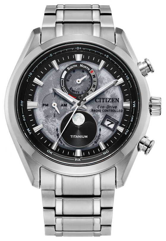 Citizen Tsuki-yomi A-T Titanium 43 mm Eco Drive