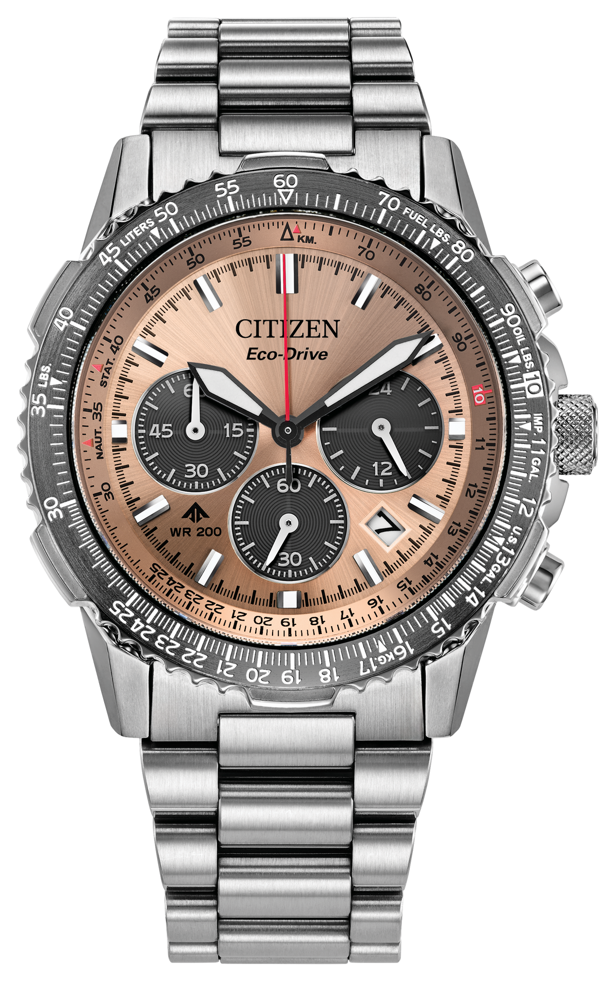 Citizen Navihawk 40mm Steel Rose Dial Citizen Navihawk 40mm Steel Rose Dial