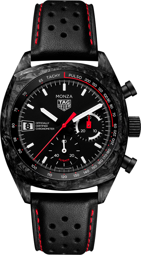 Monza Flyback Chronograph Limited Edition | 42mm, Carbon, Men's Watch