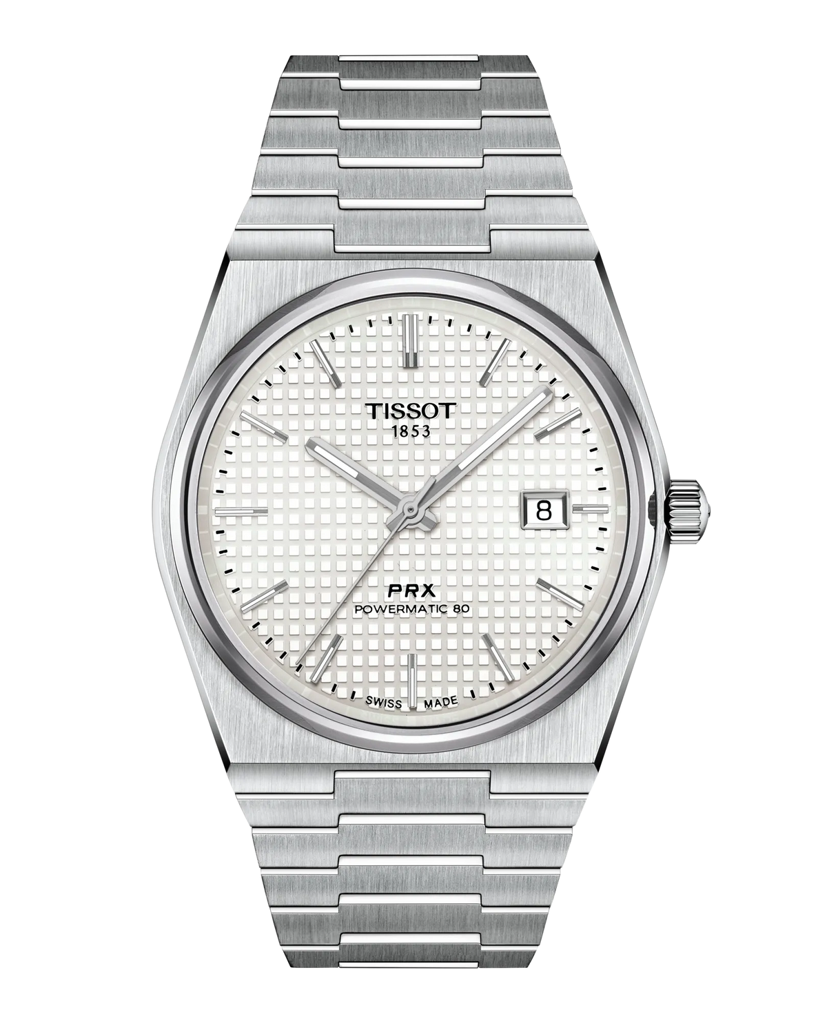 PRX 40 White Mother-of-Pearl | 40mm, Stainless Steel