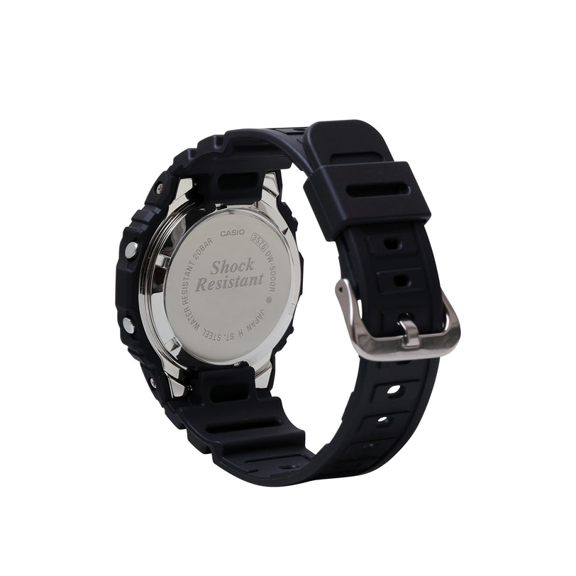 DW-5000R-1A Quartz Icon Stainless Steel / Resin Black