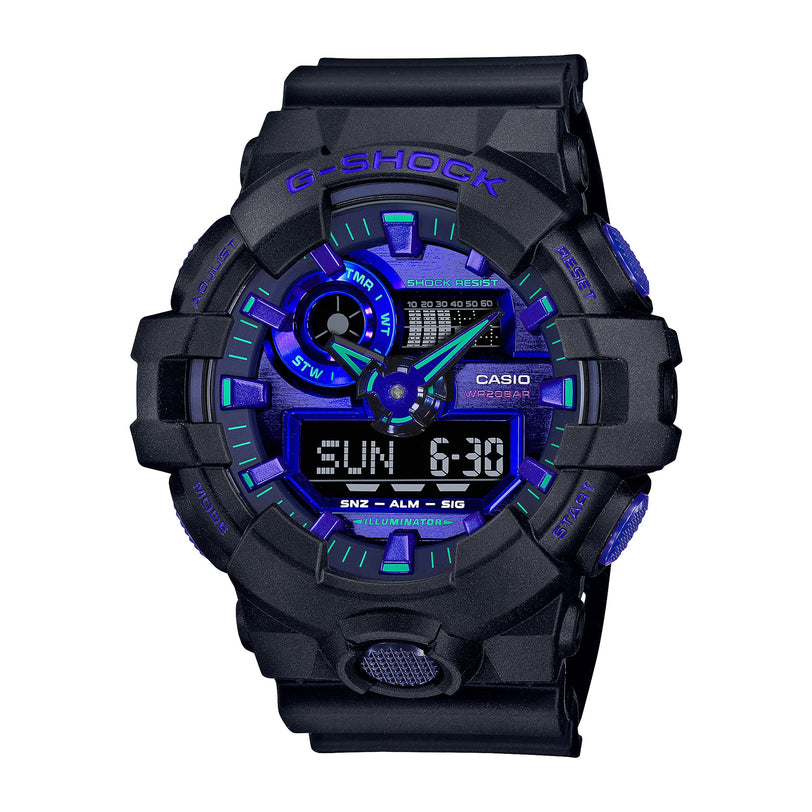 GA-700VB-1A Quartz Icon Resin Black