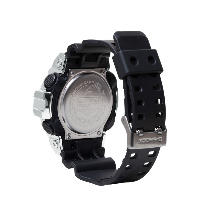 GM-700-1A Quartz G Steel Stainless Steel / Resin Silver